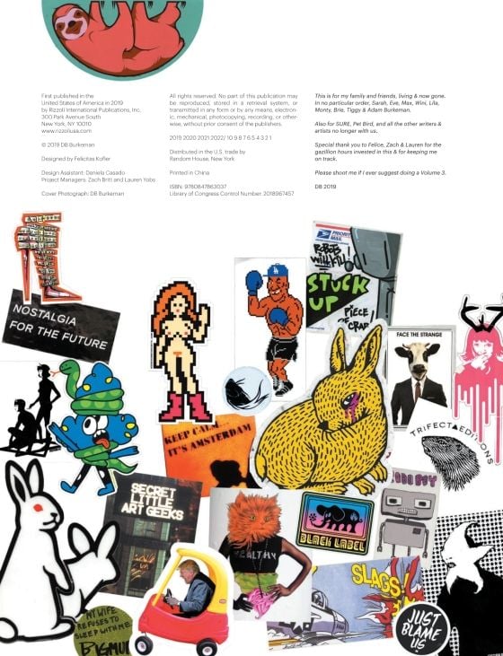  Stickers 2 : More Stuck-Up Crap_Db Burkeman_9780847863037_Rizzoli International Publications 