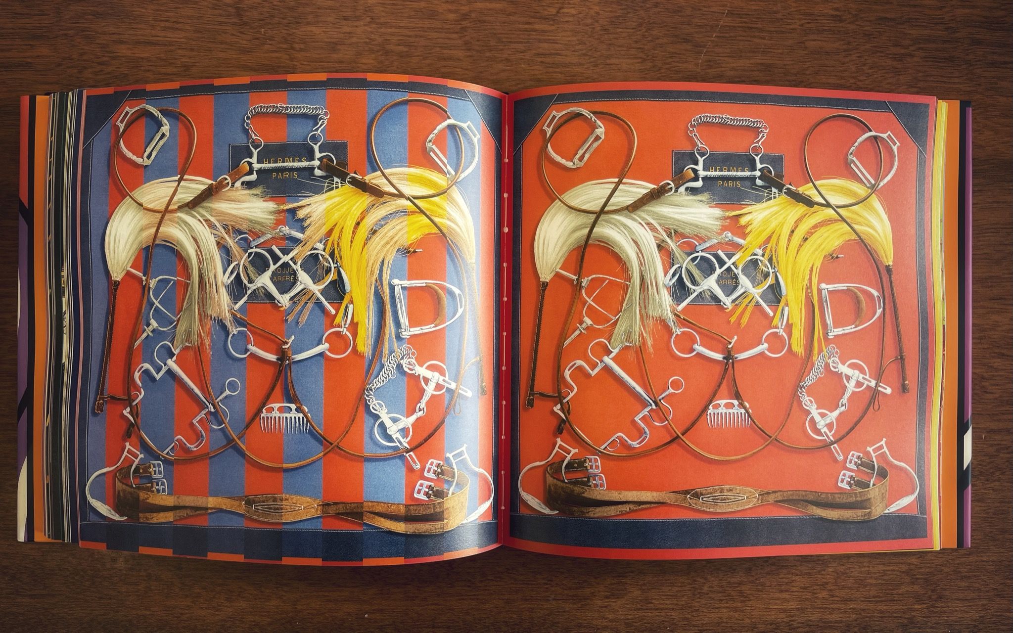 The Hermes Scarf: History & Mystique Coffee Table Book