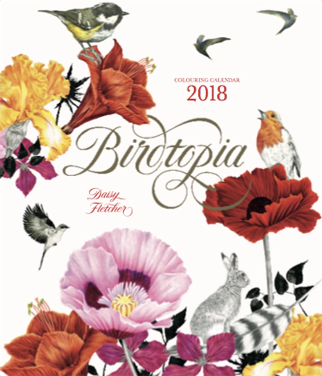  Birdtopia 2018 Colouring Calendar 