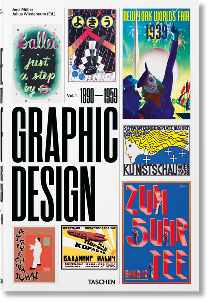 The History of Graphic Design, Vol 1 : 1890-1959 - Jens Müller - 9783836563079 - Taschen
