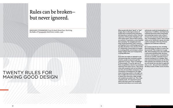 Design Elements, Third Edition: Understanding the rules and knowing when to break them - A Visual Communication Manual