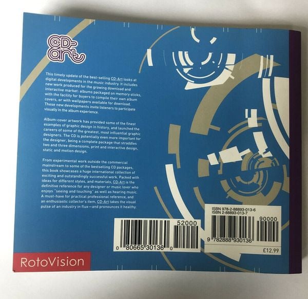 Cd-Art : Innovation in CD Packaging Design_ ROTOVISION _9782888930136_Author  Charlotte Rivers