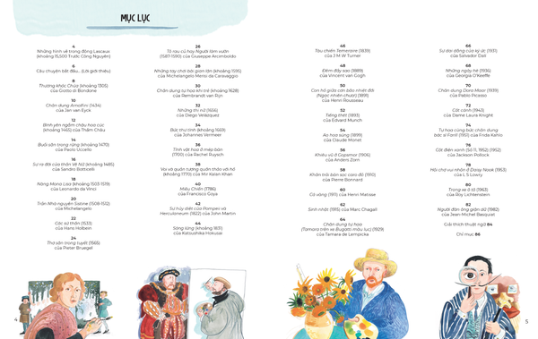 Câu chuyện hội họa: Lịch sử hội họa dành cho thiếu nhi