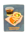  Lenticular Magnet 3D - BANH MI & COFFEE 