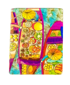 Lenticular Magnet 3D - Life in Vietnam 04