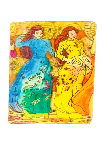 Lenticular Magnet 3D - AO DAI VN