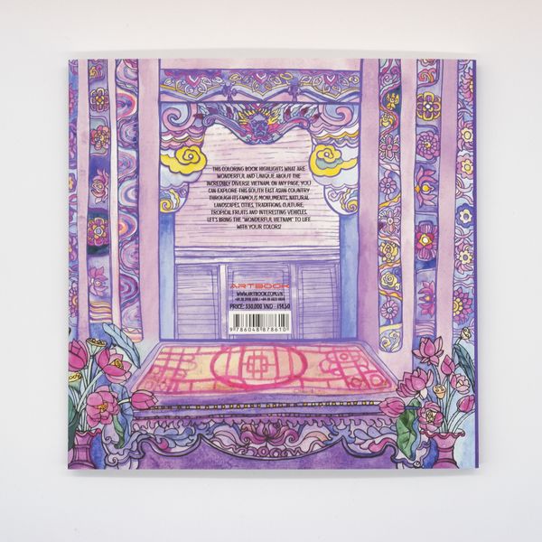 Wonderful Vietnam Coloring Book