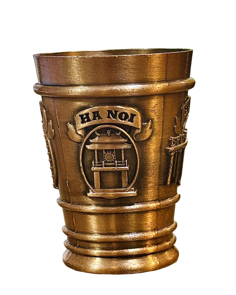 Shot Cup - Red Metal