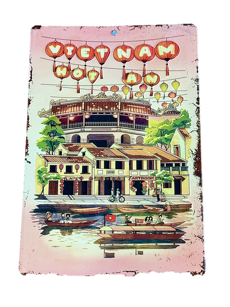 STEEL PAINTINGS  -  VIET NAM HOI AN