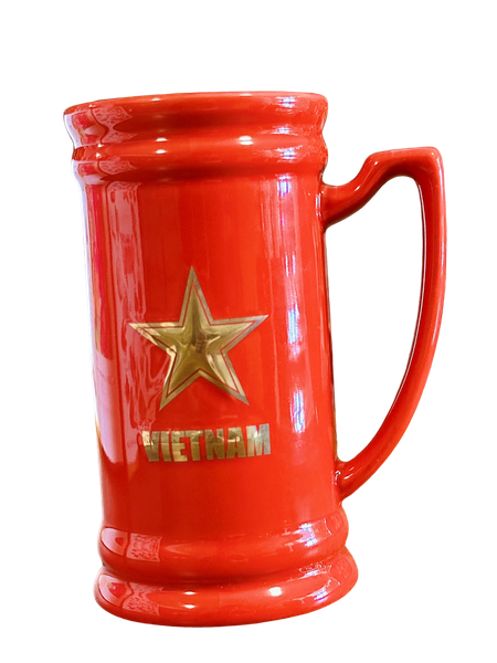 BEER MUG RED
