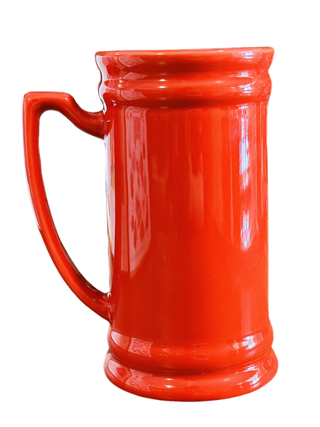 BEER MUG RED
