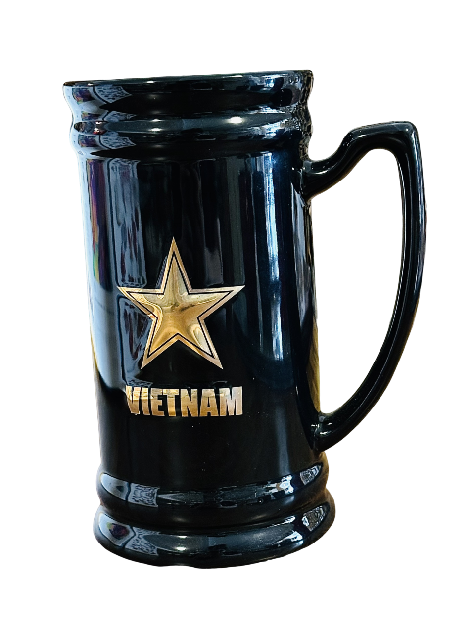  BEER MUG BLACK 