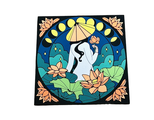 Rubber Coaster Ao Dai