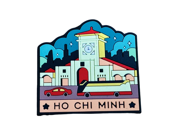 Rubber Magnet - Ho Chi Minh City
