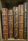  GENUINE LEATHER BOOKS WITH 22K GOLD ACCENTS 