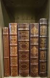  GENUINE LEATHER BOOKS WITH 22K GOLD ACCENTS 