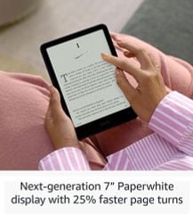 Máy đọc sách Kindle Paperwhite 6 (12th) 2024 - 16Gb - Xanh Lá