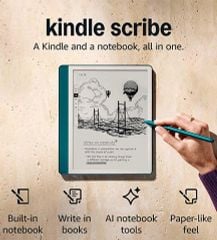 Kindle Scribe 2 (2024) 64GB – Tích hợp AI – Màu xanh ngọc