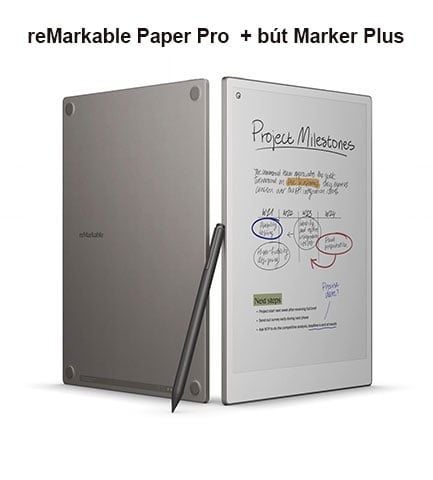 reMarkable Paper Pro + but Marker Plus