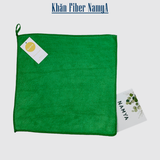  Khăn lau vuông microfiber kích thước 25x25 - 35x35cm | NFBV 