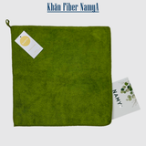  Khăn lau vuông microfiber kích thước 25x25 - 35x35cm | NFBV 