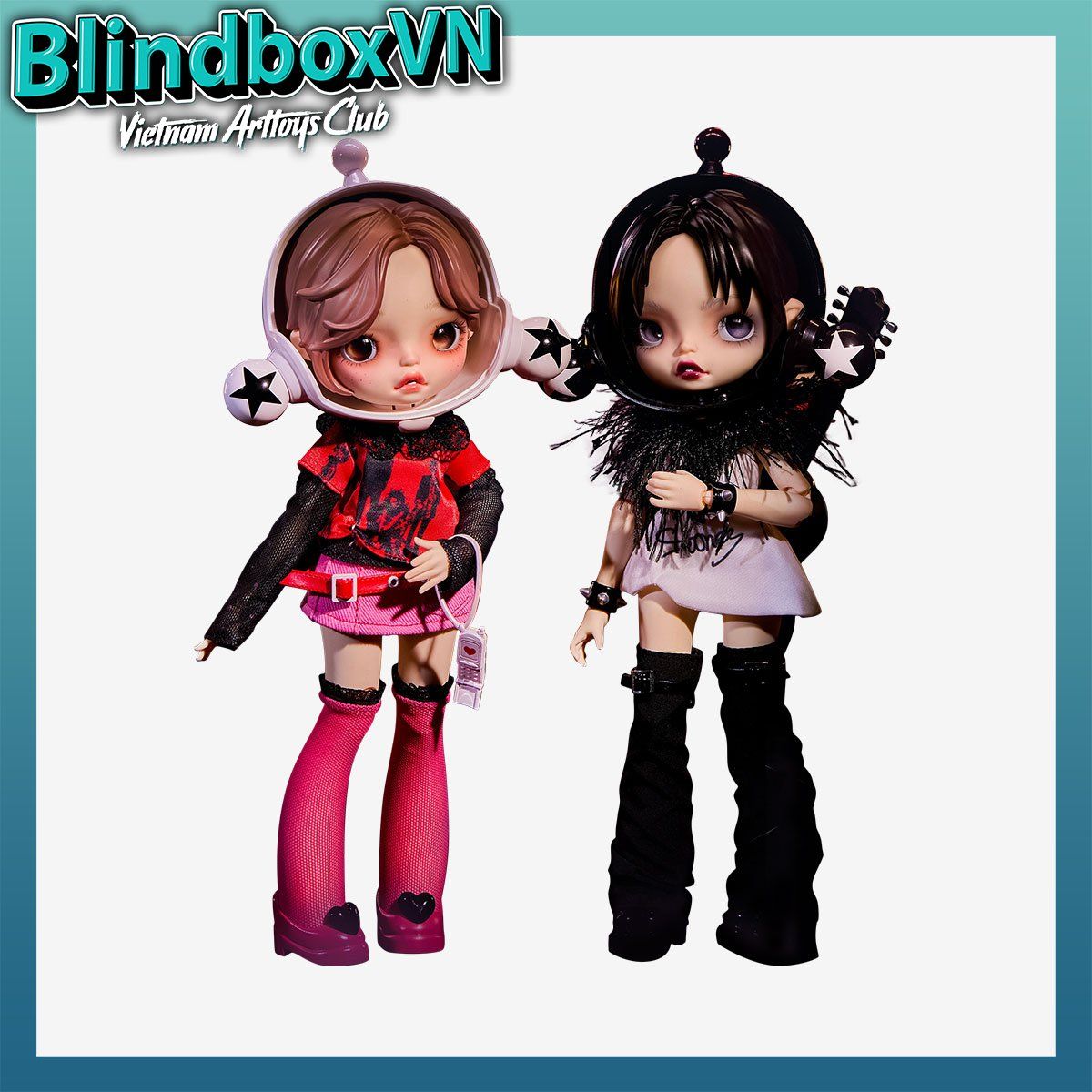 SKULLPANDA × Nana Action Figure POPMART ( chính hãng ) – BlindboxVN