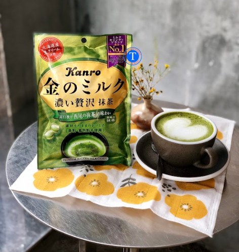  Kẹo Sữa Trà Xanh Kanro Matcha Milk 70G 