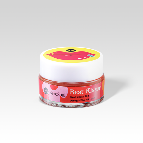 Son dưỡng có màu kiêm má hồng giúp làm hồng môi và má tự nhiên BareSoul Lip & Cheek Tint 10g