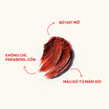  Son dưỡng có màu kiêm má hồng giúp làm hồng môi và má tự nhiên BareSoul Lip Tint & Cheek 10g 