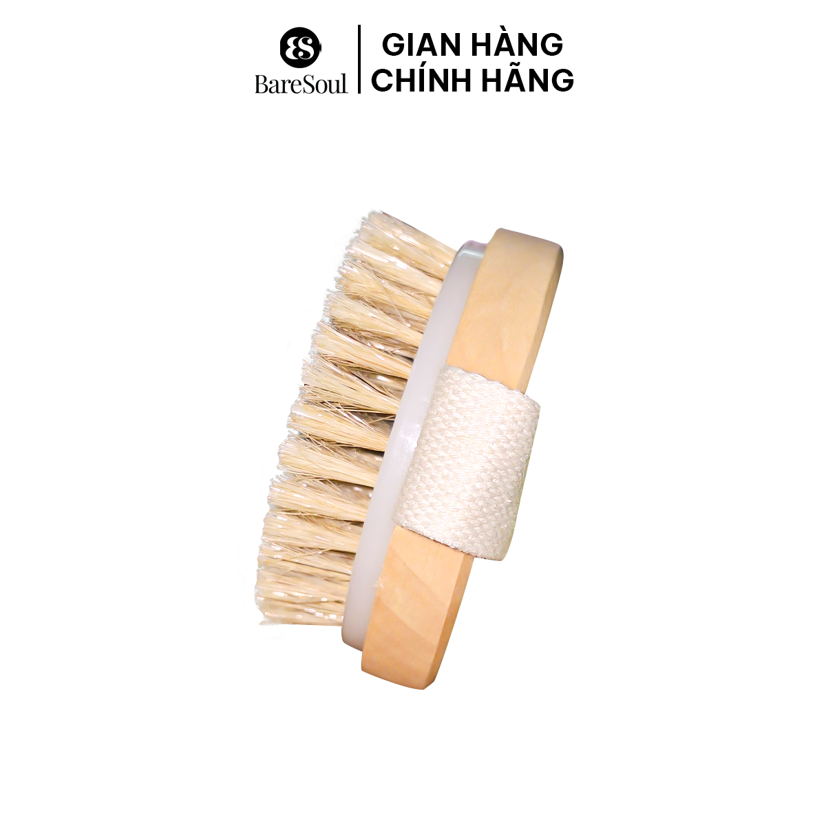  [QUÀ TẶNG KHÔNG BÁN] Bàn chải massage toàn thân tẩy tế bào chết, bàn chải tắm khô BareSoul Waterfall gỗ cao cấp 
