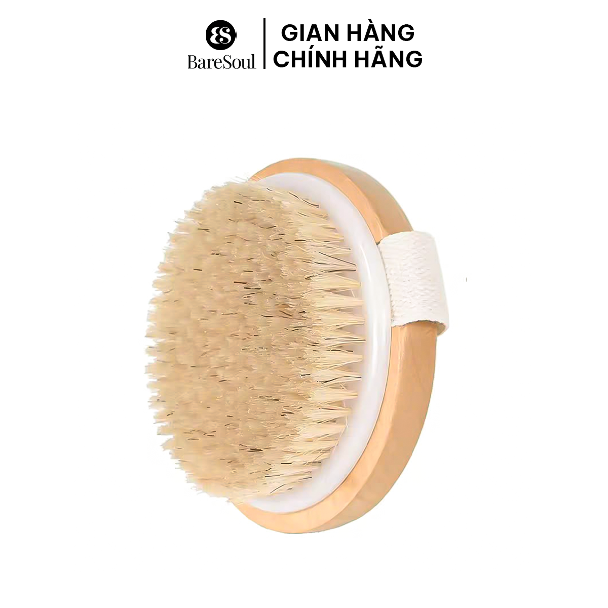 [QUÀ TẶNG KHÔNG BÁN] Bàn chải massage toàn thân tẩy tế bào chết, bàn chải tắm khô BareSoul Waterfall gỗ cao cấp 