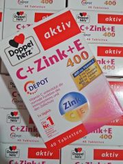 Viên uống bổ sung vitamin Doppelherz C Zink E 400 DEPOT