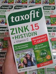 TĂNG SỨC ĐỀ KHÁNG TAXOFIT ZINK 15 HISTIDIN VITAMIN C