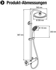 Sen cây trộn nhiệt tự động Cornat bát sen 240mm