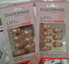 Viên nang Diadermine Lift Sofort Effekt Kapseln Collagen tươi