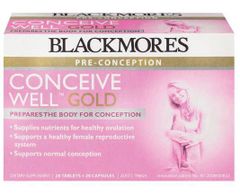 Blackmores Conceive Well Gold 56 Tablets (28 Tablets + 28 Capsules)