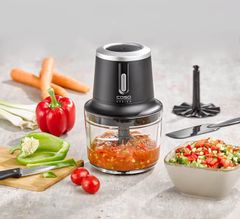 Máy xay thực phẩm đa năng CASO Chop & Go (dung tích 1L, sạc pin)