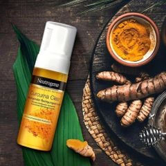 Sữa rửa mặt nghệ Neutrogena Curcuma - Tạo bọt mịn