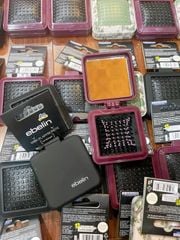Lược gập mini Ebelin Mix gương