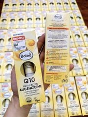 Kem dưỡng da vùng mắt Balea Q10 Anti Falten Augencreme