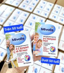 Viên uống bổ sung vitamin tổng hợp MIVOLIS AZ DEPOT AB50