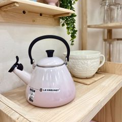 Ấm đun từ LeCreuset Kone có còi báo1,6L màu hồng siêu xinh