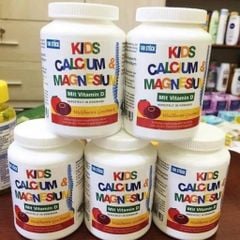 Kẹo nhai KID Calcium, Magnesium & Vitamin D vị dâu
