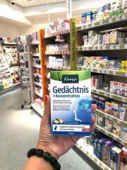 VIÊN BỔ NÃO-ĐIỀU TRỊ TIỀN ĐÌNH-GIÚP NGỦ NGON- KNEIPP GEDACHTNIS + KNONZENTRATION