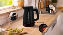 Ấm siêu tốc BOSCH TWK3M123 màu đen