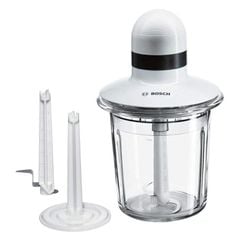 Máy xay thịt mini BOSCH MMR15A1 màu trắng