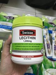 Tinh chất mầm đậu nành Swisse Lecithin 1200 mg