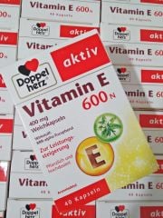 VITAMIN E 600 DOPPEL HERZ