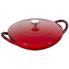 CHẢO XÀO GANG STAUB GUSS WOK KÈM NẮP 24 CM