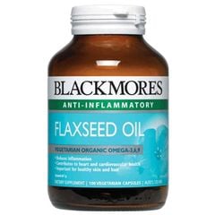 Tinh dầu hạt lanh Blackmores Flaxseed Oil 1000mg Úc